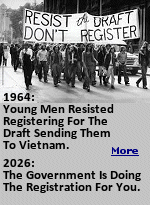 Young and eligible men will be automatically registered for the military draft pool starting in December, 2026 as part of a measure tucked into the annual defense policy bill Congress signed into law in 2025. Men ages 18 to 26 must already register for selective service in case a draft is required. The last time a draft was in effect was February 1973, during the Vietnam War.